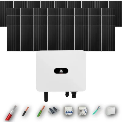 Kit Solar Trifásico Autoconsumo Huawei 20kW 29xPanel Solar Aiko 665Wp 33 Paneles - CuencaSolar