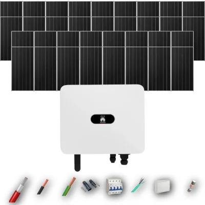 Kit Solar Trifásico Autoconsumo Huawei 25kW 34xPanel Solar Aiko 665Wp 34 Paneles - CuencaSolar