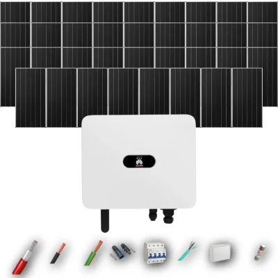 Kit Solar Trifásico Autoconsumo Huawei 25kW 34xPanel Solar Aiko 665Wp 35 Paneles - CuencaSolar