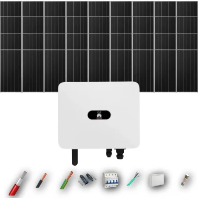 Kit Solar Trifásico Autoconsumo Huawei 25kW 34xPanel Solar Aiko 665Wp 36 Paneles - CuencaSolar