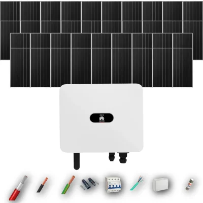 Kit Solar Trifásico Autoconsumo Huawei 25kW 34xPanel Solar Aiko 665Wp 38 Paneles - CuencaSolar