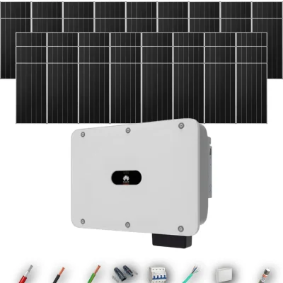 Kit Solar Trifásico Autoconsumo Huawei 30kW 41xPanel Solar Aiko 665Wp 42 Paneles - CuencaSolar