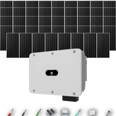 Kit Solar Trifásico Autoconsumo Huawei 30kW 41xPanel Solar Aiko 665Wp 44 Paneles - CuencaSolar
