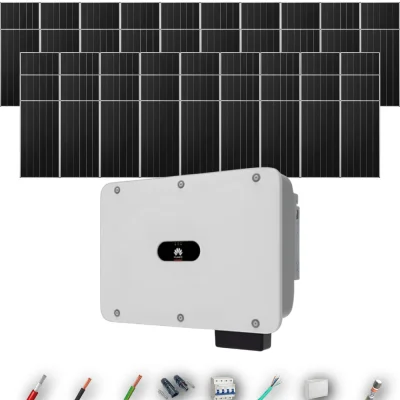 Kit Solar Trifásico Autoconsumo Huawei 30kW 41xPanel Solar Aiko 665Wp 47 Paneles - CuencaSolar