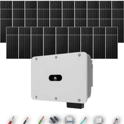 Kit Solar Trifásico Autoconsumo Huawei 30kW 41xPanel Solar Aiko 665Wp 48 Paneles - CuencaSolar
