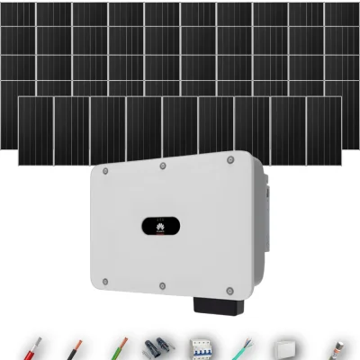 Kit Solar Trifásico Autoconsumo Huawei 30kW 41xPanel Solar Aiko 665Wp 49 Paneles - CuencaSolar