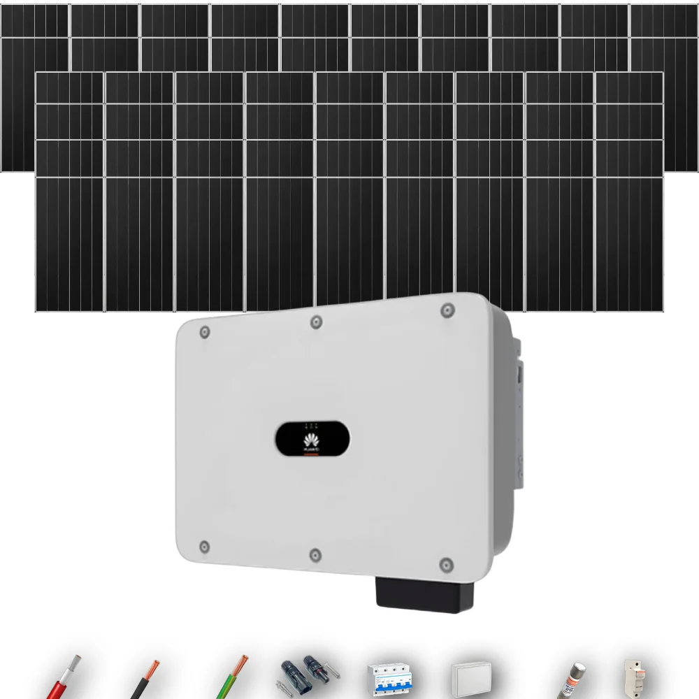 Kit Solar Trifásico Autoconsumo Huawei 40kW 51xPanel Solar Aiko 665Wp 56 Paneles - CuencaSolar
