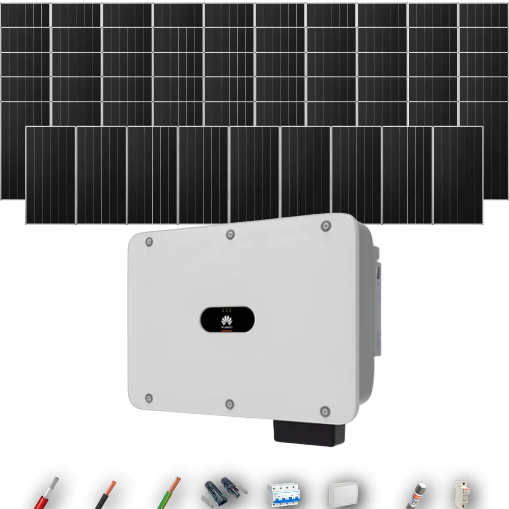 Kit Solar Trifásico Autoconsumo Huawei 40kW 51xPanel Solar Aiko 665Wp 59 Paneles - CuencaSolar