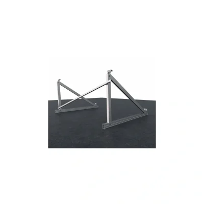 Pack de estructuras Sunfer para 20 paneles solares en horizontal – soportes independientes con triángulo cerrado a 30° - CuencaSolar