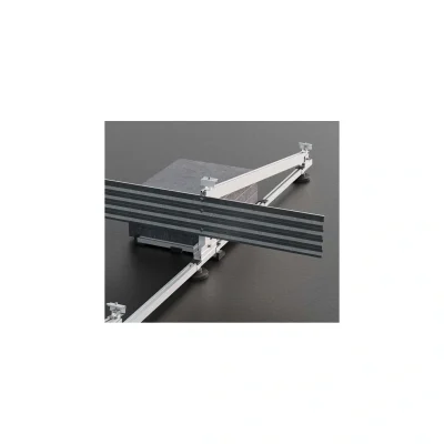 Kit de estructura lastrada Sunfer para 9 paneles solares en horizontal – 3 filas, orientación sur, 15°, hasta 2,4 m (Sunfer 29.1H) - CuencaSolar