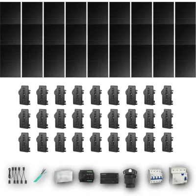 [ENPHASE-IQ8P-EXP-20260831] LONGI475 T 27P PV | Kit Solar Autoconsumo Enphase 12,82 kWp 27 Paneles LONGi 475Wp Full Black Trifásico 27 Paneles - CuencaSolar