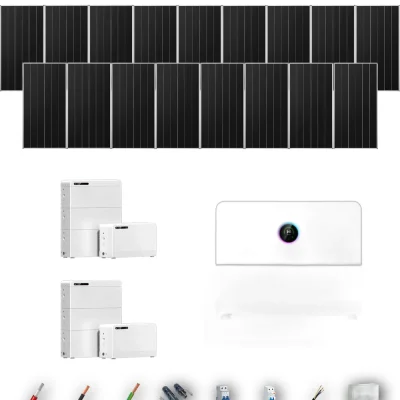 [GOODWE-RANGE-20260917] AISL AIKO665 EHA 10KW LYNXD83 2B 17-20P | Kit Solar Aislada GoodWe 11.30 kWp 17 Paneles AIKO 665Wp N-Type ESA EHA 10 kW 2 Baterías GoodWe Lynx D G2 8,3 kWh 16.64 kWh Monofásico 17 Paneles - CuencaSolar