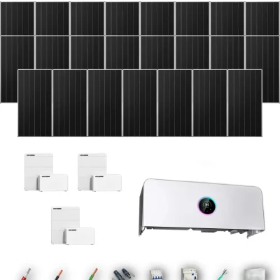 [GOODWE-RANGE-20260917] AISL AIKO665 ETA 12KW LYNXD51 3B 21-24P | Kit Solar Aislada GoodWe 13.96 kWp 21 Paneles AIKO 665Wp N-Type ESA ETA 12 kW 3 Baterías GoodWe Lynx D G2 5,1 kWh 15.36 kWh Trifásico 23 Paneles - CuencaSolar