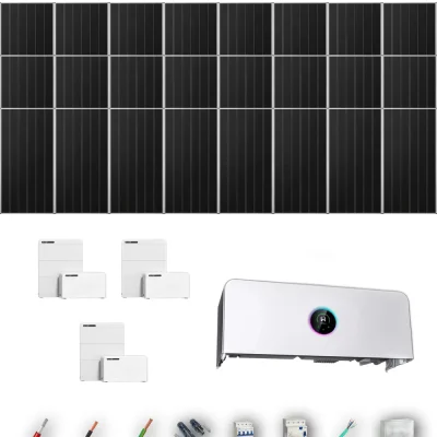 [GOODWE-RANGE-20260917] AISL AIKO665 ETA 12KW LYNXD51 3B 21-24P | Kit Solar Aislada GoodWe 13.96 kWp 21 Paneles AIKO 665Wp N-Type ESA ETA 12 kW 3 Baterías GoodWe Lynx D G2 5,1 kWh 15.36 kWh Trifásico 24 Paneles - CuencaSolar