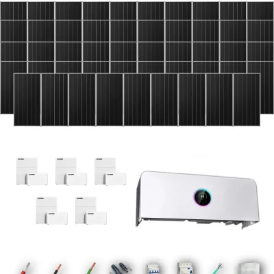[GOODWE-RANGE-20260917] AISL AIKO665 ETA 25KW LYNXD51 5B 49-50P | Kit Solar Aislada GoodWe 32.59 kWp 49 Paneles AIKO 665Wp N-Type ESA ETA 25 kW 5 Baterías GoodWe Lynx D G2 5,1 kWh 25.6 kWh Trifásico 49 Paneles - CuencaSolar