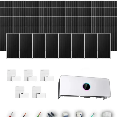 [GOODWE-RANGE-20260917] AISL AIKO665 ETA 25KW LYNXD51 5B 41-47P | Kit Solar Aislada GoodWe 27.27 kWp 41 Paneles AIKO 665Wp N-Type ESA ETA 25 kW 5 Baterías GoodWe Lynx D G2 5,1 kWh 25.6 kWh Trifásico 44 Paneles - CuencaSolar