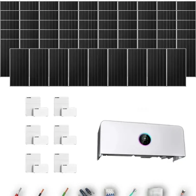 [GOODWE-RANGE-20260917] AISL AIKO665 ETA 29.999KW LYNXD51 6B 58-60P | Kit Solar Aislada GoodWe 38.57 kWp 58 Paneles AIKO 665Wp N-Type ESA ETA 29.999 kW 6 Baterías GoodWe Lynx D G2 5,1 kWh 30.72 kWh Trifásico 59 Paneles - CuencaSolar