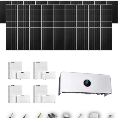 [GOODWE-RANGE-20260917] AISL AIKO665 ETA 29.999KW LYNXD83 4B 51-57P | Kit Solar Aislada GoodWe 33.91 kWp 51 Paneles AIKO 665Wp N-Type ESA ETA 29.999 kW 4 Baterías GoodWe Lynx D G2 8,3 kWh 33.28 kWh Trifásico 55 Paneles - CuencaSolar