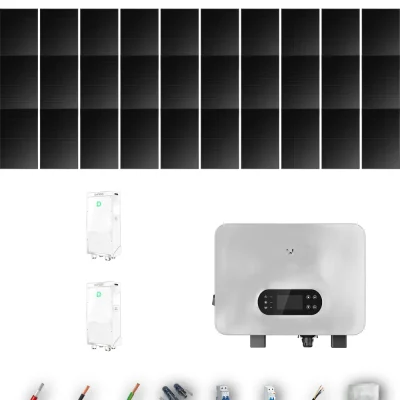 [GOODWE-RANGE-20260917] AISL HANERSUN510FB ESUNIQ 12KW POWERBRICK 2B 27-31P | Kit Solar Aislada GoodWe 13.77 kWp 27 Paneles Hanersun 510Wp Full Black bifacial ES Uniq 12 kW 2 Baterías Dyness PowerBrick Plus 32.14 kWh Monofásico 30 Paneles - CuencaSolar