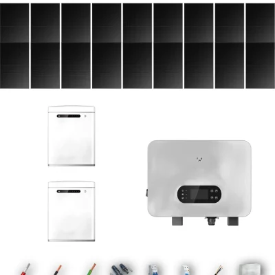 [GOODWE-RANGE-20260917] AISL HYUNDAI500FB ESUNIQ 8KW LYNXU 2B 14-20P | Kit Solar Aislada GoodWe 7.00 kWp 14 Paneles Hyundai 500Wp Full Black ES Uniq 8 kW 2 Baterías GoodWe Lynx U G3 10 kWh Monofásico 18 Paneles - CuencaSolar