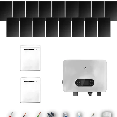 [GOODWE-RANGE-20260917] AISL HYUNDAI500FB ESUNIQ 8KW LYNXU 2B 14-20P | Kit Solar Aislada GoodWe 7.00 kWp 14 Paneles Hyundai 500Wp Full Black ES Uniq 8 kW 2 Baterías GoodWe Lynx U G3 10 kWh Monofásico 17 Paneles - CuencaSolar