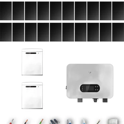 [GOODWE-RANGE-20260917] AISL HYUNDAI500FB ESUNIQ 8KW LYNXU 2B 14-20P | Kit Solar Aislada GoodWe 7.00 kWp 14 Paneles Hyundai 500Wp Full Black ES Uniq 8 kW 2 Baterías GoodWe Lynx U G3 10 kWh Monofásico 20 Paneles - CuencaSolar