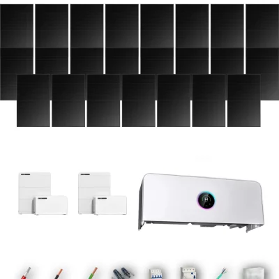 [GOODWE-RANGE-20260917] AISL HYUNDAI500FB ETA 10KW LYNXD51 2B 23-27P | Kit Solar Aislada GoodWe 11.50 kWp 23 Paneles Hyundai 500Wp Full Black ESA ETA 10 kW 2 Baterías GoodWe Lynx D G2 5,1 kWh 10.24 kWh Trifásico 23 Paneles - CuencaSolar