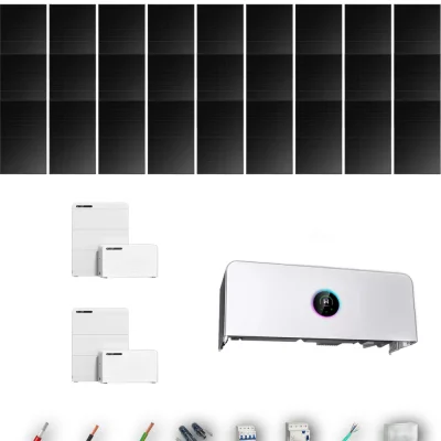 [GOODWE-RANGE-20260917] AISL HYUNDAI500FB ETA 10KW LYNXD51 2B 23-27P | Kit Solar Aislada GoodWe 11.50 kWp 23 Paneles Hyundai 500Wp Full Black ESA ETA 10 kW 2 Baterías GoodWe Lynx D G2 5,1 kWh 10.24 kWh Trifásico 27 Paneles - CuencaSolar