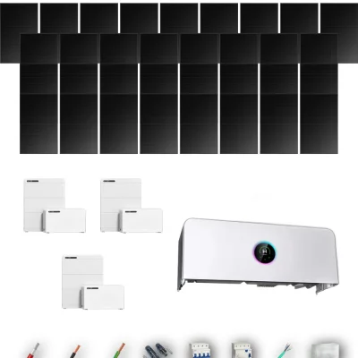 [GOODWE-RANGE-20260917] AISL HYUNDAI500FB ETA 15KW LYNXD51 3B 33-39P | Kit Solar Aislada GoodWe 16.50 kWp 33 Paneles Hyundai 500Wp Full Black ESA ETA 15 kW 3 Baterías GoodWe Lynx D G2 5,1 kWh 15.36 kWh Trifásico 33 Paneles - CuencaSolar