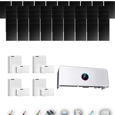 [GOODWE-RANGE-20260917] AISL HYUNDAI500FB ETA 25KW LYNXD83 4B 55-60P | Kit Solar Aislada GoodWe 27.50 kWp 55 Paneles Hyundai 500Wp Full Black ESA ETA 25 kW 4 Baterías GoodWe Lynx D G2 8,3 kWh 33.28 kWh Trifásico 55 Paneles - CuencaSolar