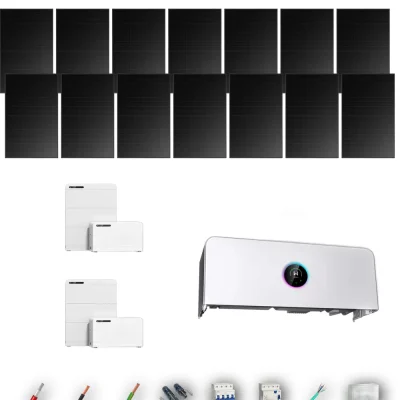 [GOODWE-RANGE-20260917] AISL HYUNDAI500FB ETA 6KW LYNXD51 2B 14-16P | Kit Solar Aislada GoodWe 7.00 kWp 14 Paneles Hyundai 500Wp Full Black ESA ETA 6 kW 2 Baterías GoodWe Lynx D G2 5,1 kWh 10.24 kWh Trifásico 14 Paneles - CuencaSolar