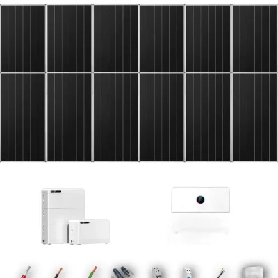 [GOODWE-RANGE-20260917] AUTO AIKO665 EHA 6KW LYNXD83 1B 11-12P | Kit Solar Autoconsumo GoodWe 7.32 kWp 11 Paneles AIKO 665Wp N-Type ESA EHA 6 kW 1 Batería GoodWe Lynx D G2 8,3 kWh 8.32 kWh Monofásico 12 Paneles - CuencaSolar