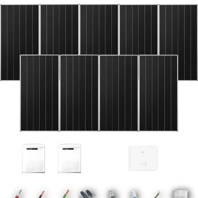 [GOODWE-RANGE-20260917] AUTO AIKO665 ESG2 5KW LYNXU 2B 8-10P | Kit Solar Autoconsumo GoodWe 5.32 kWp 8 Paneles AIKO 665Wp N-Type ES G2 5 kW 2 Baterías GoodWe Lynx U G3 10 kWh Monofásico 9 Paneles - CuencaSolar
