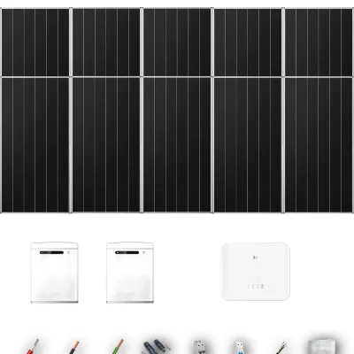 [GOODWE-RANGE-20260917] AUTO AIKO665 ESG2 5KW LYNXU 2B 8-10P | Kit Solar Autoconsumo GoodWe 5.32 kWp 8 Paneles AIKO 665Wp N-Type ES G2 5 kW 2 Baterías GoodWe Lynx U G3 10 kWh Monofásico 10 Paneles - CuencaSolar