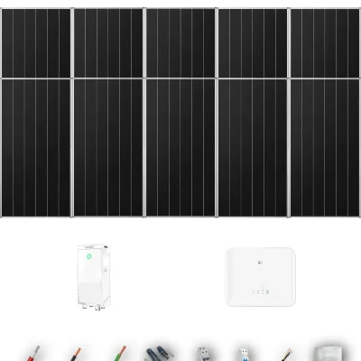 [GOODWE-RANGE-20260917] AUTO AIKO665 ESG2 5KW POWERBRICK 1B 8-10P | Kit Solar Autoconsumo GoodWe 5.32 kWp 8 Paneles AIKO 665Wp N-Type ES G2 5 kW 1 Batería Dyness PowerBrick Plus 16.07 kWh Monofásico 10 Paneles - CuencaSolar