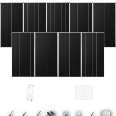 [GOODWE-RANGE-20260917] AUTO AIKO665 ESG2 5KW POWERBRICK 1B 8-10P | Kit Solar Autoconsumo GoodWe 5.32 kWp 8 Paneles AIKO 665Wp N-Type ES G2 5 kW 1 Batería Dyness PowerBrick Plus 16.07 kWh Monofásico 9 Paneles - CuencaSolar