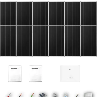 [GOODWE-RANGE-20260917] AUTO AIKO665 ESG2 6KW LYNXU 2B 11-12P | Kit Solar Autoconsumo GoodWe 7.32 kWp 11 Paneles AIKO 665Wp N-Type ES G2 6 kW 2 Baterías GoodWe Lynx U G3 10 kWh Monofásico 12 Paneles - CuencaSolar