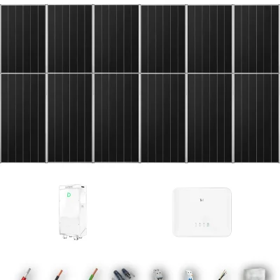 [GOODWE-RANGE-20260917] AUTO AIKO665 ESG2 6KW POWERBRICK 1B 11-12P | Kit Solar Autoconsumo GoodWe 7.32 kWp 11 Paneles AIKO 665Wp N-Type ES G2 6 kW 1 Batería Dyness PowerBrick Plus 16.07 kWh Monofásico 12 Paneles - CuencaSolar