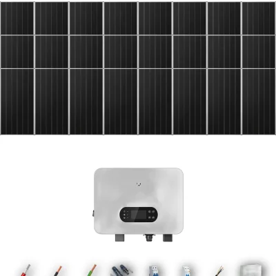 [GOODWE-RANGE-20260917] AUTO AIKO665 ESUNIQ 12KW NONE 0B 21-24P | Kit Solar Autoconsumo GoodWe 13.96 kWp 21 Paneles AIKO 665Wp N-Type ES Uniq 12 kW Monofásico 24 Paneles - CuencaSolar
