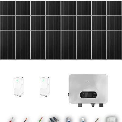 [GOODWE-RANGE-20260917] AUTO AIKO665 ESUNIQ 12KW POWERBRICK 2B 21-24P | Kit Solar Autoconsumo GoodWe 13.96 kWp 21 Paneles AIKO 665Wp N-Type ES Uniq 12 kW 2 Baterías Dyness PowerBrick Plus 32.14 kWh Monofásico 24 Paneles - CuencaSolar