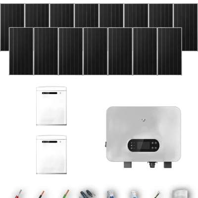 [GOODWE-RANGE-20260917] AUTO AIKO665 ESUNIQ 8KW LYNXU 2B 11-16P | Kit Solar Autoconsumo GoodWe 7.32 kWp 11 Paneles AIKO 665Wp N-Type ES Uniq 8 kW 2 Baterías GoodWe Lynx U G3 10 kWh Monofásico 15 Paneles - CuencaSolar