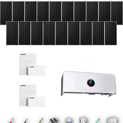 [GOODWE-RANGE-20260917] AUTO AIKO665 ETA 10KW LYNXD51 2B 17-20P | Kit Solar Autoconsumo GoodWe 11.30 kWp 17 Paneles AIKO 665Wp N-Type ESA ETA 10 kW 2 Baterías GoodWe Lynx D G2 5,1 kWh 10.24 kWh Trifásico 19 Paneles - CuencaSolar
