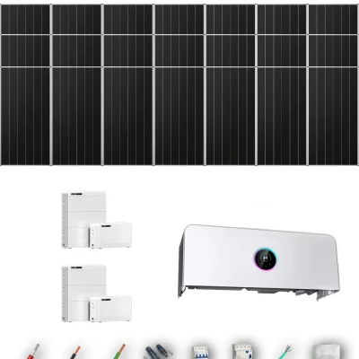 [GOODWE-RANGE-20260917] AUTO AIKO665 ETA 12KW LYNXD83 2B 21-24P | Kit Solar Autoconsumo GoodWe 13.96 kWp 21 Paneles AIKO 665Wp N-Type ESA ETA 12 kW 2 Baterías GoodWe Lynx D G2 8,3 kWh 16.64 kWh Trifásico 21 Paneles - CuencaSolar
