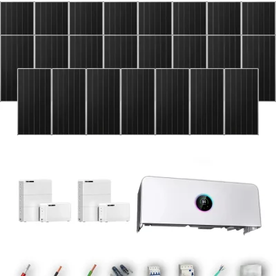 [GOODWE-RANGE-20260917] AUTO AIKO665 ETA 12KW LYNXD83 2B 21-24P | Kit Solar Autoconsumo GoodWe 13.96 kWp 21 Paneles AIKO 665Wp N-Type ESA ETA 12 kW 2 Baterías GoodWe Lynx D G2 8,3 kWh 16.64 kWh Trifásico 23 Paneles - CuencaSolar