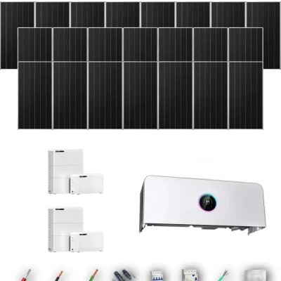 [GOODWE-RANGE-20260917] AUTO AIKO665 ETA 12KW LYNXD83 2B 21-24P | Kit Solar Autoconsumo GoodWe 13.96 kWp 21 Paneles AIKO 665Wp N-Type ESA ETA 12 kW 2 Baterías GoodWe Lynx D G2 8,3 kWh 16.64 kWh Trifásico 22 Paneles - CuencaSolar