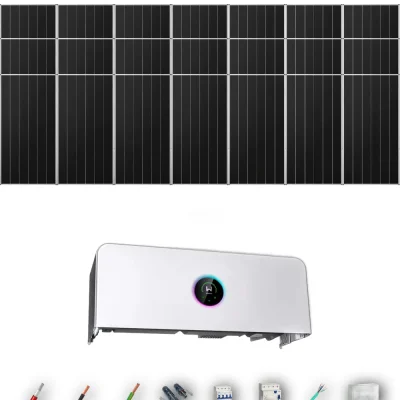 [GOODWE-RANGE-20260917] AUTO AIKO665 ETA 12KW NONE 0B 21-24P | Kit Solar Autoconsumo GoodWe 13.96 kWp 21 Paneles AIKO 665Wp N-Type ESA ETA 12 kW Trifásico 21 Paneles - CuencaSolar
