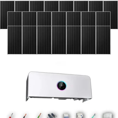 [GOODWE-RANGE-20260917] AUTO AIKO665 ETA 12KW NONE 0B 21-24P | Kit Solar Autoconsumo GoodWe 13.96 kWp 21 Paneles AIKO 665Wp N-Type ESA ETA 12 kW Trifásico 22 Paneles - CuencaSolar