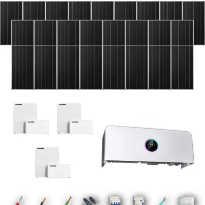 [GOODWE-RANGE-20260917] AUTO AIKO665 ETA 15KW LYNXD51 3B 25-30P | Kit Solar Autoconsumo GoodWe 16.62 kWp 25 Paneles AIKO 665Wp N-Type ESA ETA 15 kW 3 Baterías GoodWe Lynx D G2 5,1 kWh 15.36 kWh Trifásico 25 Paneles - CuencaSolar