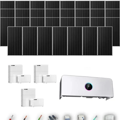 [GOODWE-RANGE-20260917] AUTO AIKO665 ETA 20KW LYNXD83 3B 31-32P | Kit Solar Autoconsumo GoodWe 20.61 kWp 31 Paneles AIKO 665Wp N-Type ESA ETA 20 kW 3 Baterías GoodWe Lynx D G2 8,3 kWh 24.96 kWh Trifásico 31 Paneles - CuencaSolar