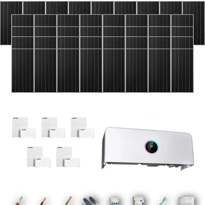 [GOODWE-RANGE-20260917] AUTO AIKO665 ETA 25KW LYNXD51 5B 41-47P | Kit Solar Autoconsumo GoodWe 27.27 kWp 41 Paneles AIKO 665Wp N-Type ESA ETA 25 kW 5 Baterías GoodWe Lynx D G2 5,1 kWh 25.6 kWh Trifásico 41 Paneles - CuencaSolar